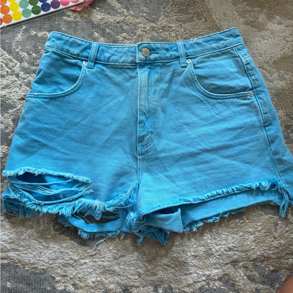 Rollas Duster High Rise Slim Blue - Size 29